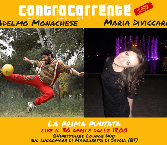 Controcorrente LIVE: nella prima puntata Adelmo Monachese e Maria Diviccaro